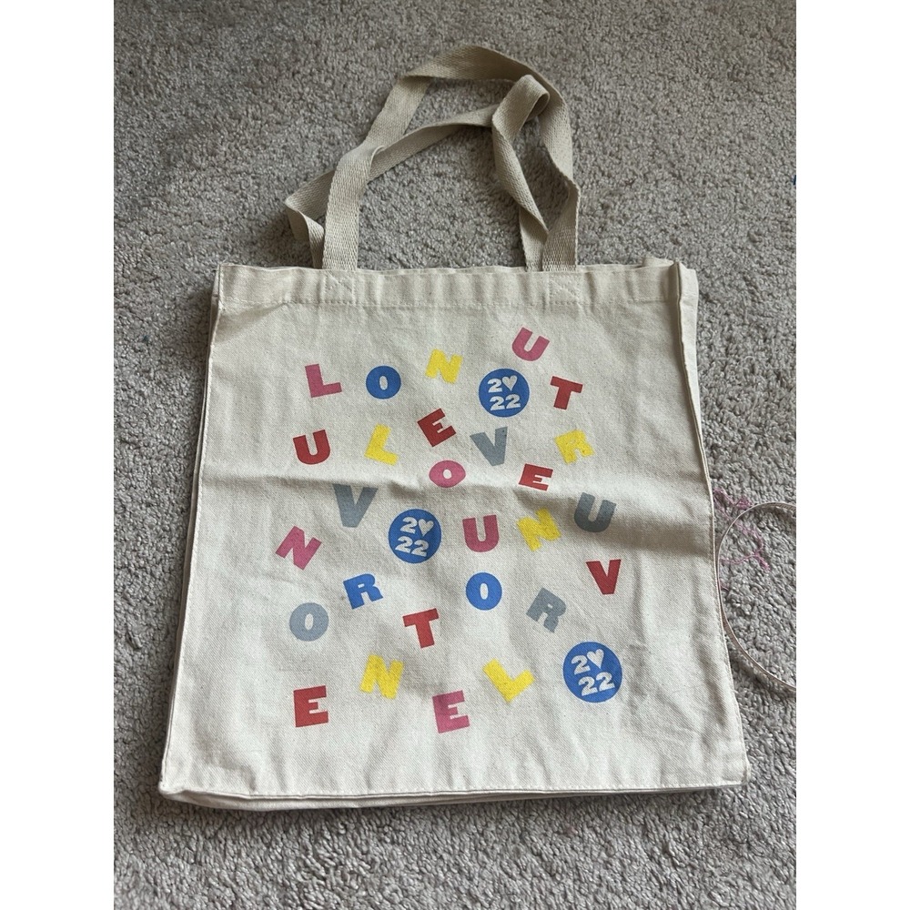 Harry Styles 2022 Love On Tour Canvas Heart Tote Bag